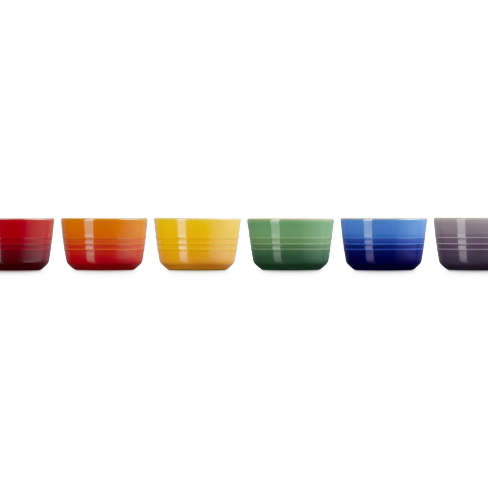 10 cl - Le Creuset Cucinare & Infornare Mini Ramequin In Gres Vetrificato Set 6 Pz