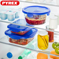 Pyrex Cook And Go Contenitore Per Alimenti Ermetico Quadrato In Vetro Borosilicato