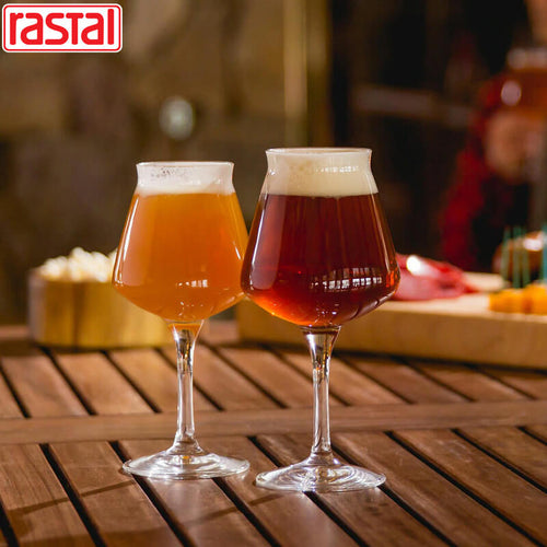 33 Cl Rastal Miniteku Calice Birra In Vetro Set 6 Pezzi