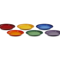 27 cm - Le Creuset Arte Della Tavola Vancouver Piatto Piano In Gres Vetrificato Set 6 Pz