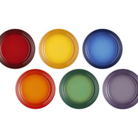27 cm - Le Creuset Arte Della Tavola Vancouver Piatto Piano In Gres Vetrificato Set 6 Pz