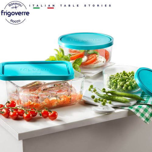 21X13 Cm Bormioli Rocco Frigoverre Classic Contenitore Per Alimenti Rettangolare