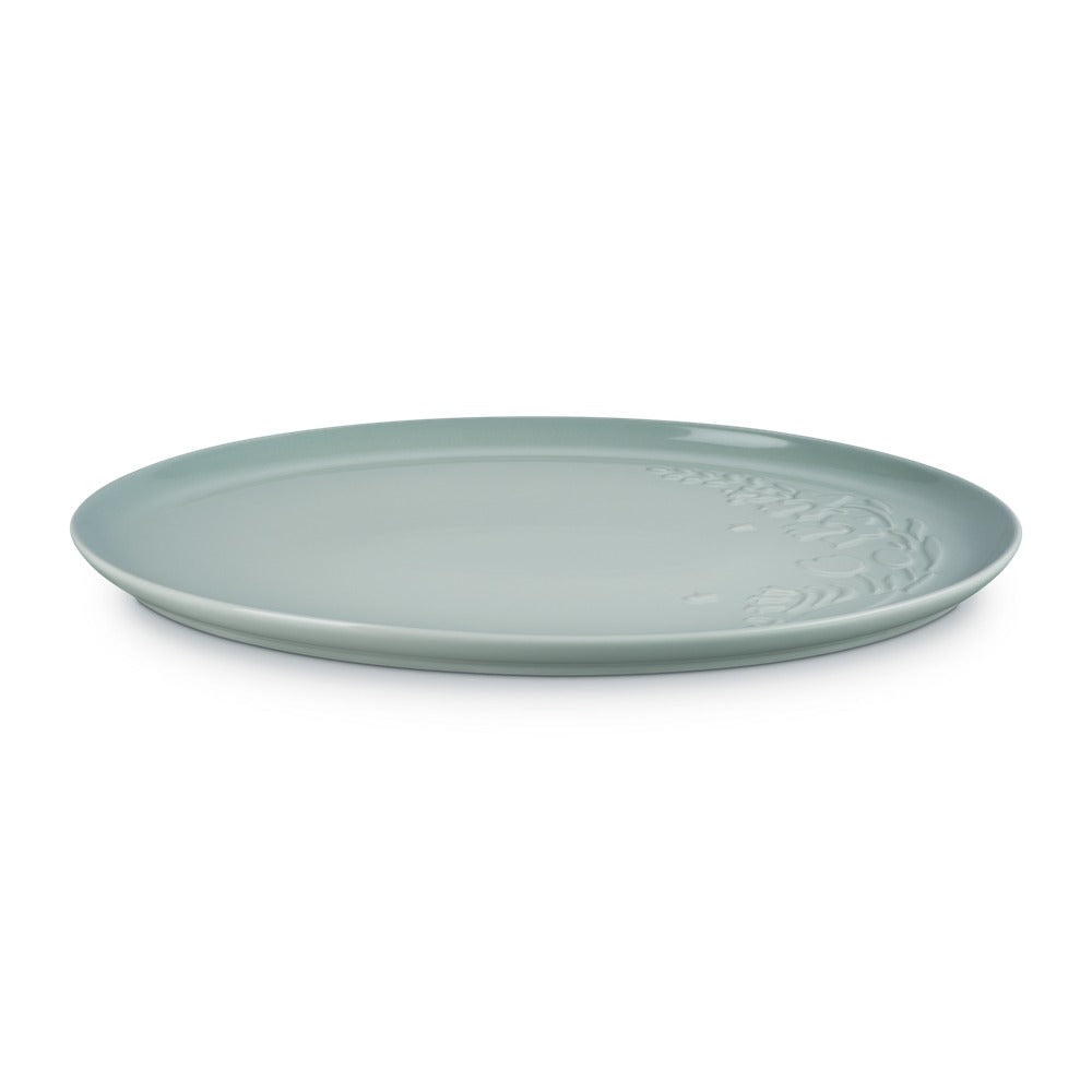 Le Creuset Jardin Vassoio Da Portata Ovale In Gres Vetrificato