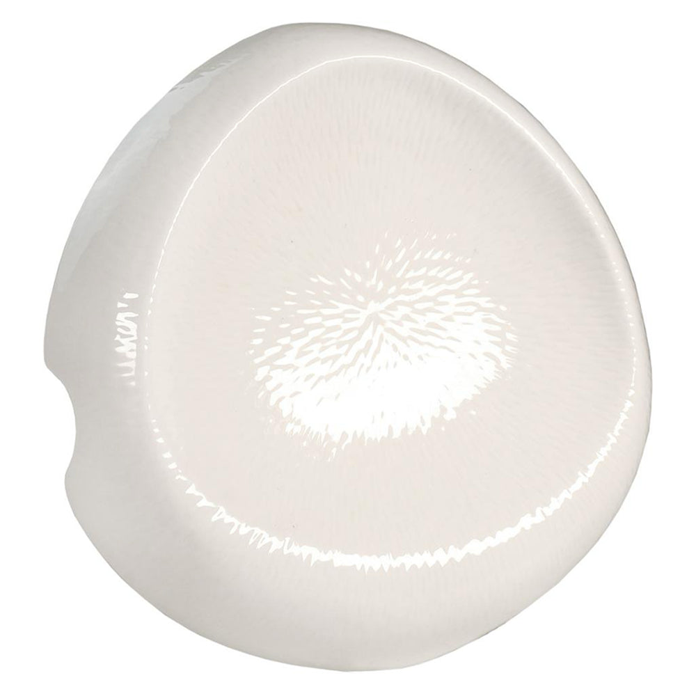 26.5x26 cm - Volcan Piatto Presentazione In Porcellana Set 3 Pz