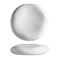 16.5 cm - Alberoshop Stone Piatto Presentazione Cuscino In Stoneware Set 3 Pz
