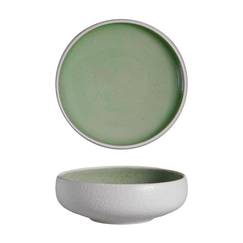 16 cm - Alberoshop Sandy Coppa In Stoneware Set 6 Pz
