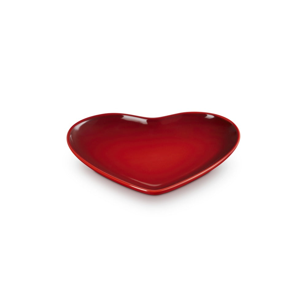 23 cm - Le Creuset Cuore Piatto Piano In Gres Vetrificato