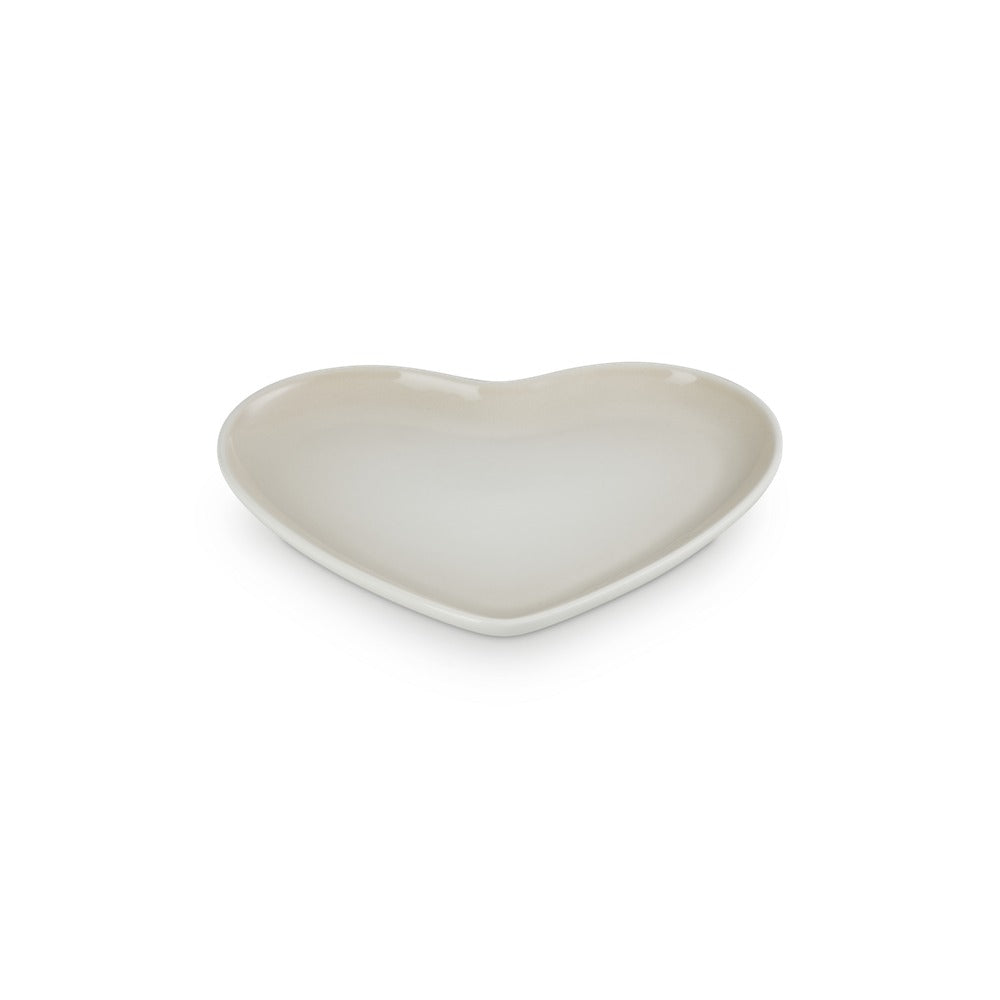 23 cm - Le Creuset Cuore Piatto Piano In Gres Vetrificato