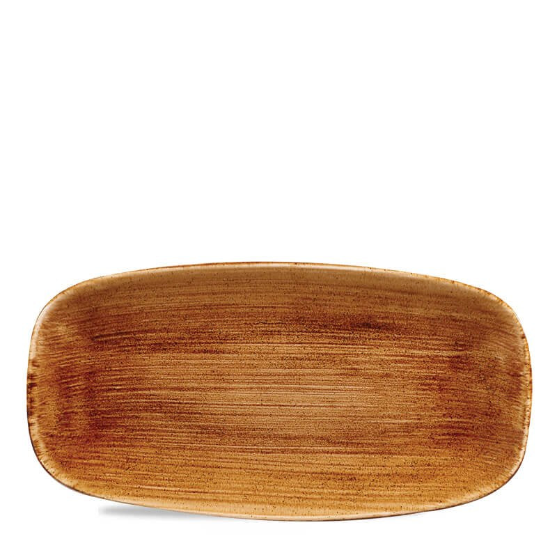 29.5x15.3 cm - Stonecast Rectangular Serving Plate in Vitrified Porcelain