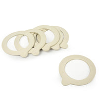 8 Cm Bormioli Rocco Fido Guarnizioni Fido In Vetro Set 6 Pz