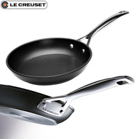 24 28 Cm Le Creuset Les Forgees Set Padelle Antiaderenti In Alluminio Set 2 Pz