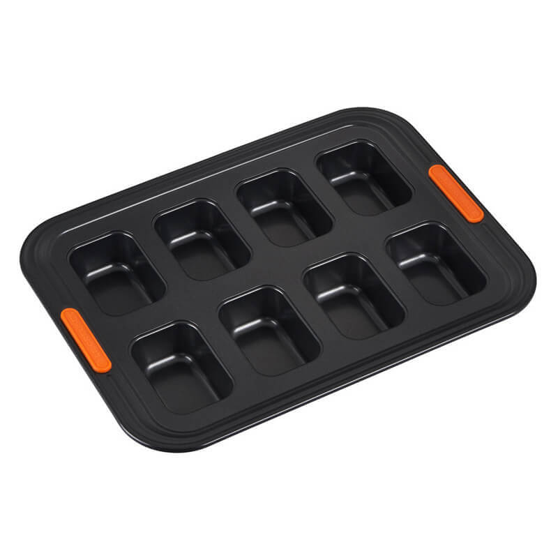 40X30 Cm Le Creuset Forme Speciali Stampo Mini Plum Cake Rettangolare 8 Impronte Antiaderente