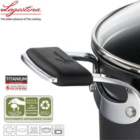 29X25 Cm Lagostina Tempra Titanium Extreme Bistecchiera Rettangolare Antiaderente In Alluminio