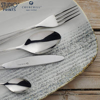 35 8X18 9 Cm Churchill Studio Prints Homespun Piatto Vassoio Rettangolare In Porcellana Vetrificata
