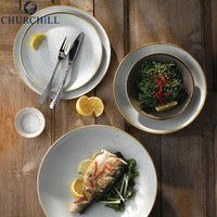 Churchill Stonecast Servizio Piatti In Porcellana Vetrificata Set 12 Pz