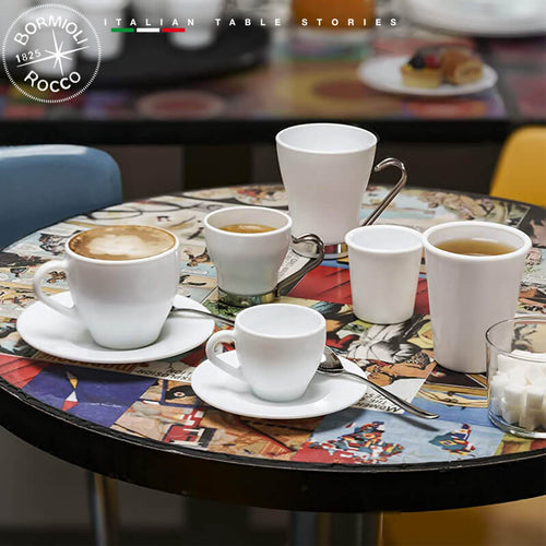 10 9 Cl Bormioli Rocco Aromateca Tazzina Caffe In Vetro Set 4 Pezzi
