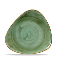 31 Cm Churchill Stonecast Piatto Piano Triangolare In Porcellana Vetrificata