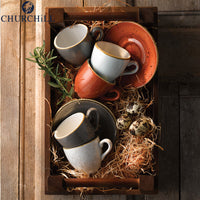 10 Cl Churchill Stonecast Tazzina Caffe In Porcellana