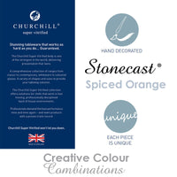 22 7 Cl Churchill Stonecast Tazza Cappuccino In Porcellana