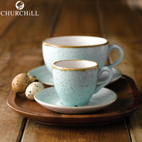 10 Cl Churchill Stonecast Tazzina Caffe In Porcellana