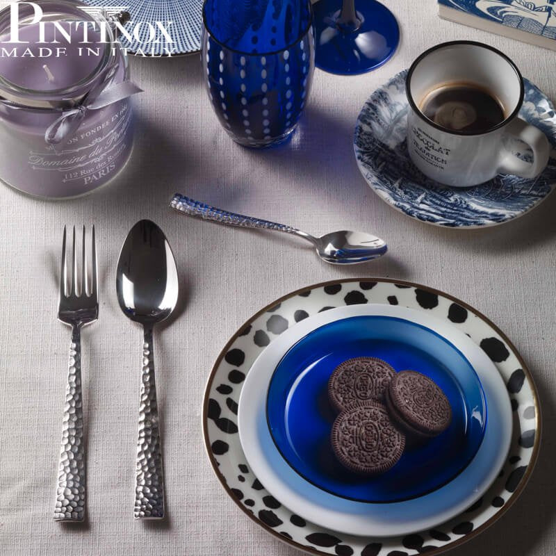 Pintinox Palace Forchettina Dolce In Acciaio Inox Set 12 Pz