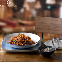 24 8 Cm Churchill Stonecast Piatto Fondo Rotondo In Porcellana Vetrificata