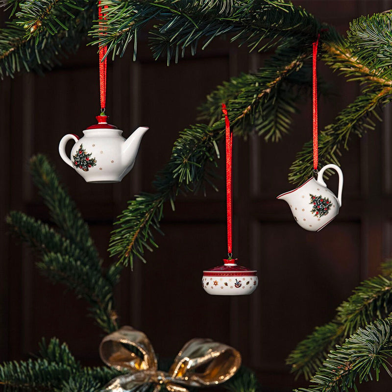 Villeroy And Boch Toy S Delight Set Caffe Decorativo In Porcellana Decorata Set 3 Pz