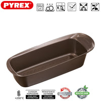 30X11 Cm Pyrex Asimetria Stampo Crostata Rettangolare Antiaderente