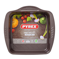 24X24 Cm Pyrex Asimetria Tegliarotonda Antiaderente