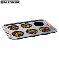 39X27 Cm Le Creuset Forme Speciali Stampo Crostatine Rettangolare 6 Impronte Antiaderente