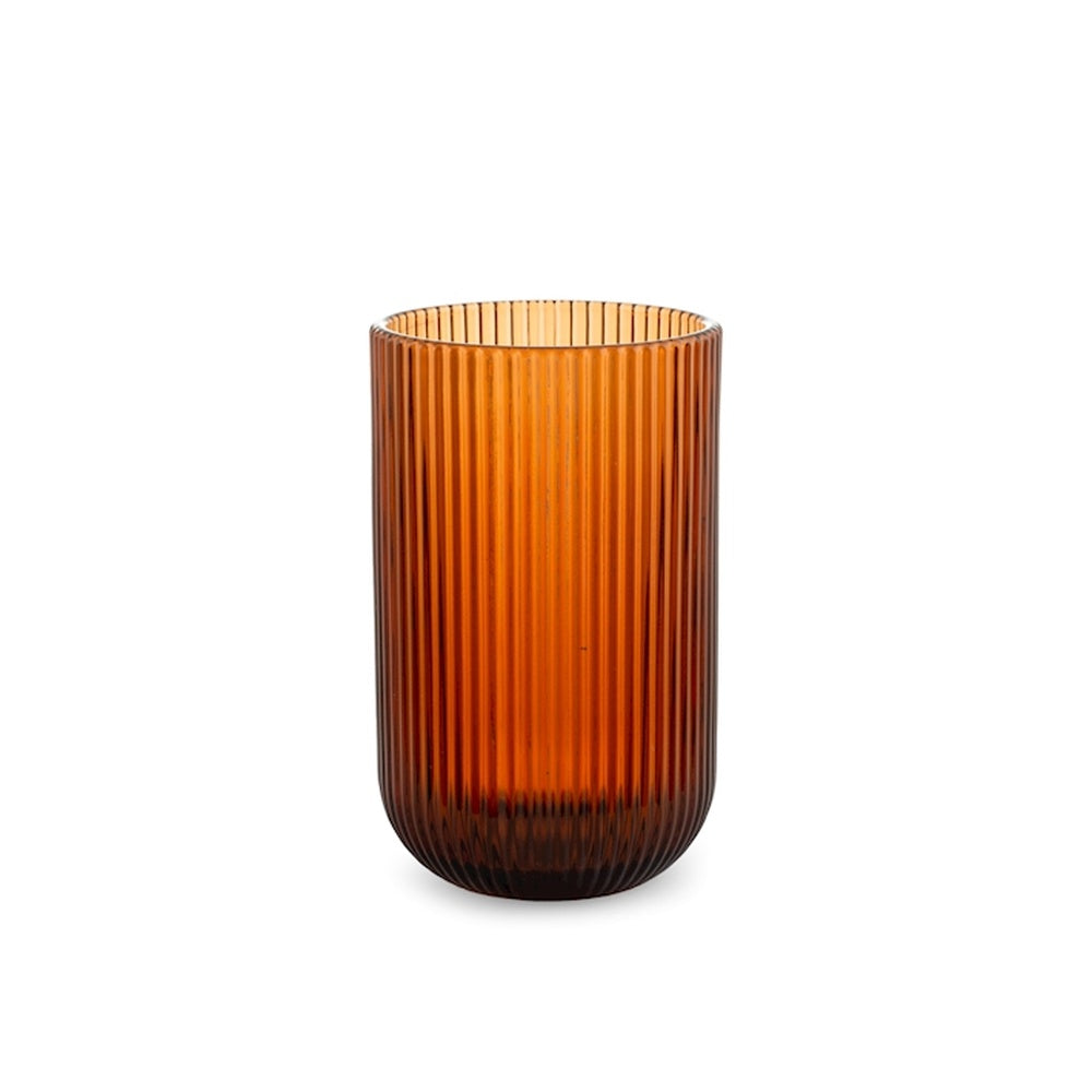 45 cl - H&H Peony Bicchiere Bibita In Vetro - Set 6 Pz