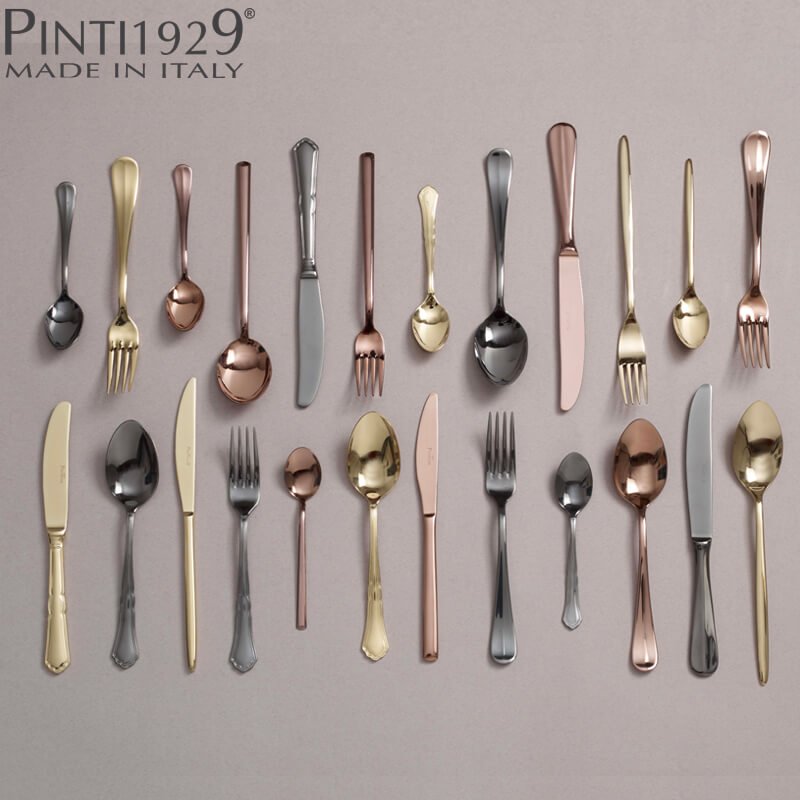 Pintinox Settecento Cucchiaio Tavola In Acciaio Inox Set 12 Pz