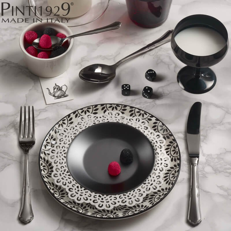 Pintinox Settecento Cucchiaio Tavola In Acciaio Inox Set 12 Pz