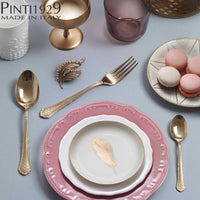 Pintinox Settecento Forchetta Tavola In Acciaio Inox Set 12 Pz
