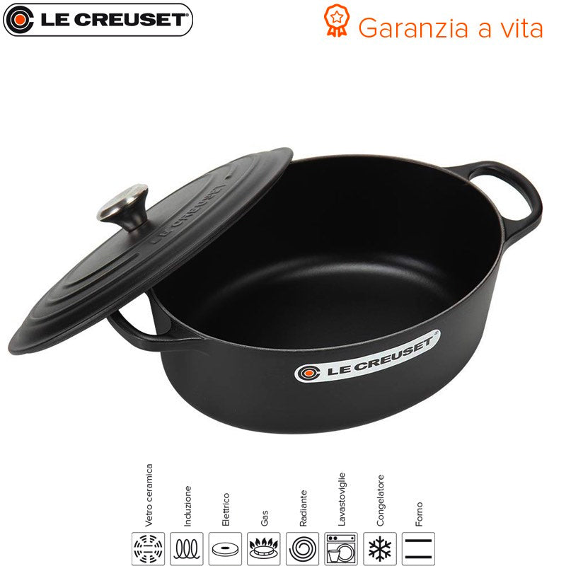 33 Cm Le Creuset Cocotte Evolution Casseruola Ovale In Ghisa