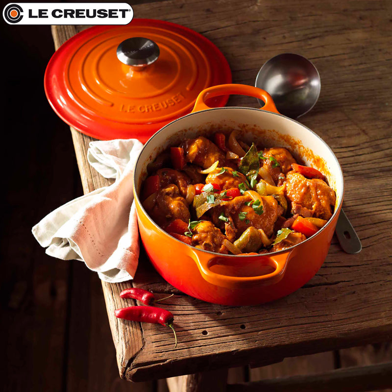 18 Cm Le Creuset Cocotte Evolution Casseruola Rotonda In Ghisa