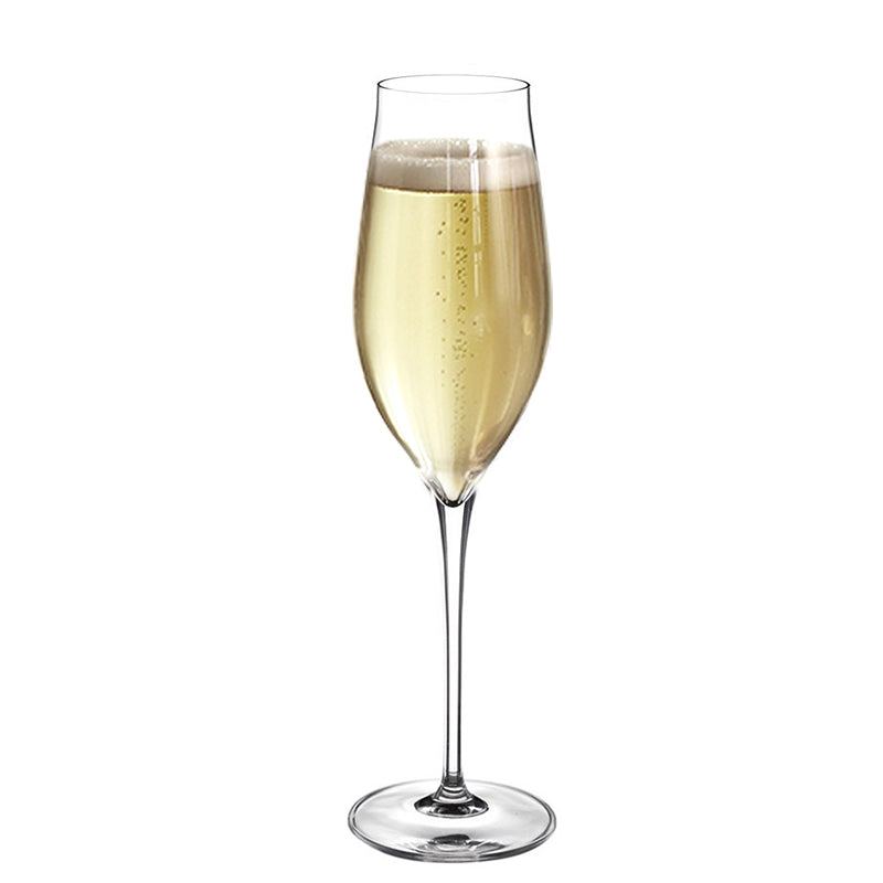 27 Cl Bormioli Luigi Vinea Calice Flute In Vetro Set 6 Pezzi