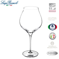 80 cl - Vinea Calice Vino Rosso Nebbiolo-Barolo In Vetro - Set 6 Pz