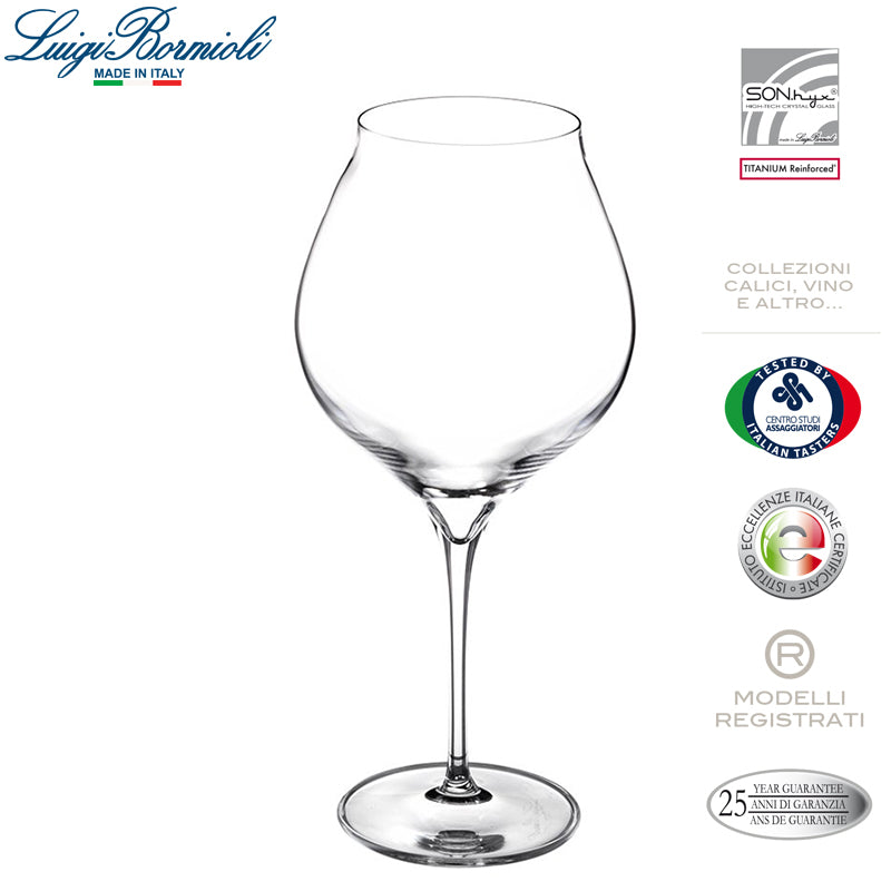 80 cl - Vinea Calice Vino Rosso Nebbiolo-Barolo In Vetro - Set 6 Pz