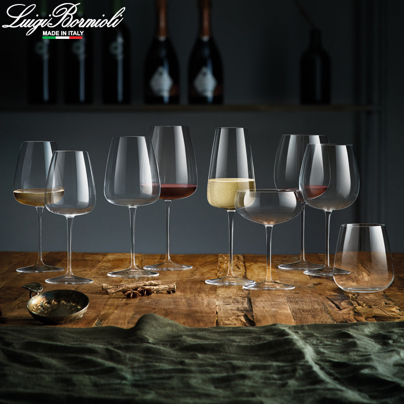35 Cl Bormioli Luigi I Meravigliosi Calice Vino Bianco Riesling In Vetro Set 6 Pezzi