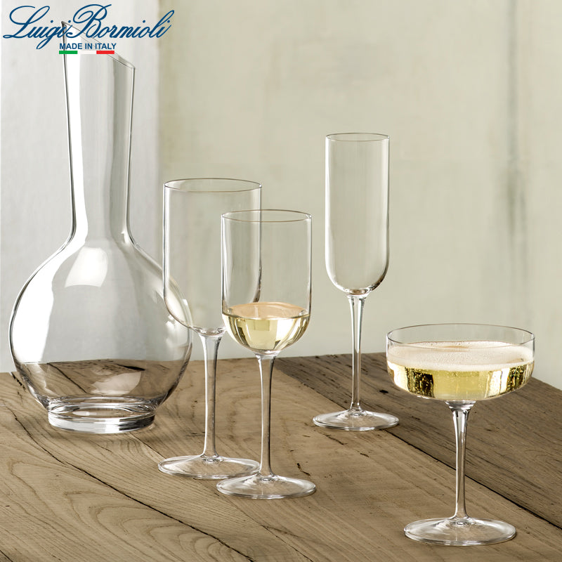 28 Cl Bormioli Luigi Sublime Calice Vino Bianco In Vetro Set 4 Pezzi