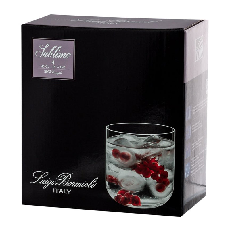 45 cl - Sublime Glass Waterglas - Set van 4