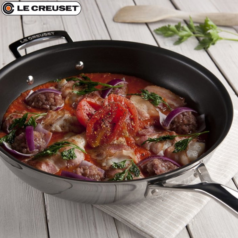 Le Creuset Padella Alta Antiaderente In Acciaio Inox