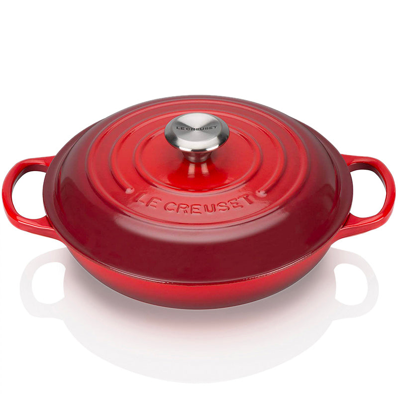 30 Cm Le Creuset Cocotte Evolution Tegame Basso Rotondo In Ghisa