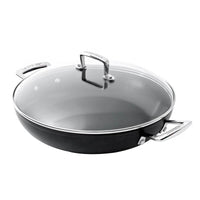 Le Creuset Les Forgees Tegame Basso Antiaderente In Alluminio Con Coperchio