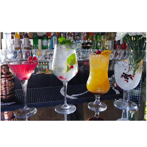 50 4 Cl Bormioli Rocco Coconut Calice Cocktail In Vetro Set 6 Pezzi