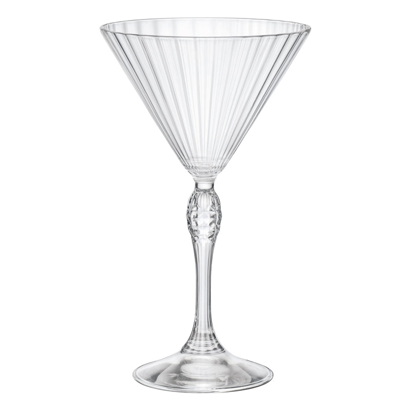 25 Cl Bormioli Rocco America 20S Bicchiere Martini In Vetro Set 6 Pezzi