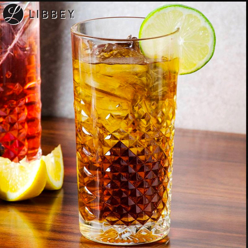 41 4 Cl Libbey Carats Bicchiere Bibita In Vetro Set 12 Pezzi