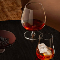 94 Cl Nude Vintage Calice Cognac In Vetro Set 6 Pz