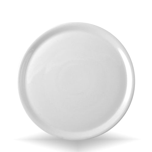 33 cm - Cinzia Assiette À Pizza En Porcelaine - Set 6 Pcs